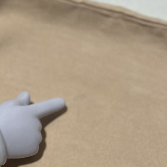 Beautifect Drawstring Pouch Dust Bag Soft Beige Storage Dual Cord 13.5 x 17 inch - Picture 5 of 5